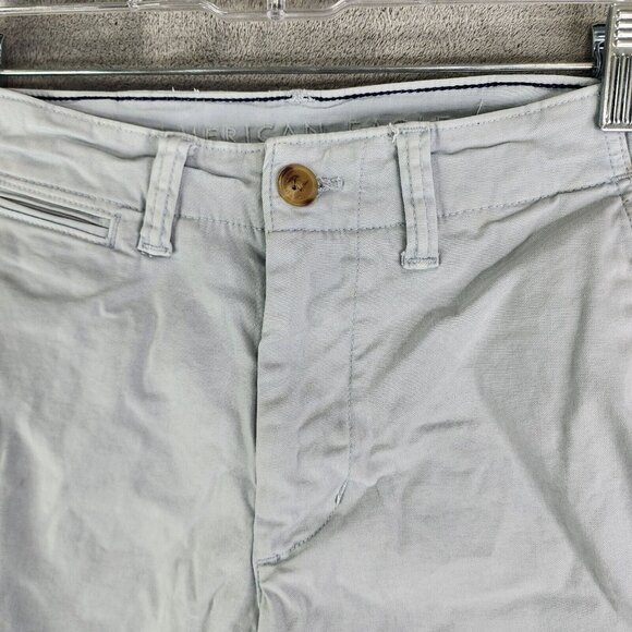 Mens Light Blue American Eagle Next Level Flex Classic Stretch Shorts Size 28 - Picture 3 of 12